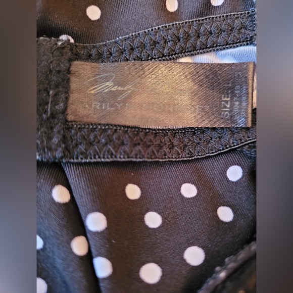 Marilyn Monroe lingerie polka dots awesome lookin size L - Picture 4 of 4